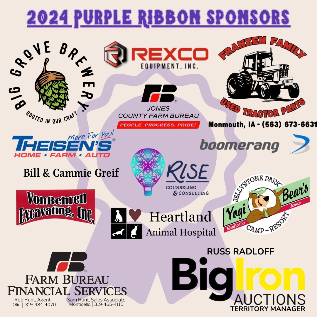 Purple Ribbon Sponsors