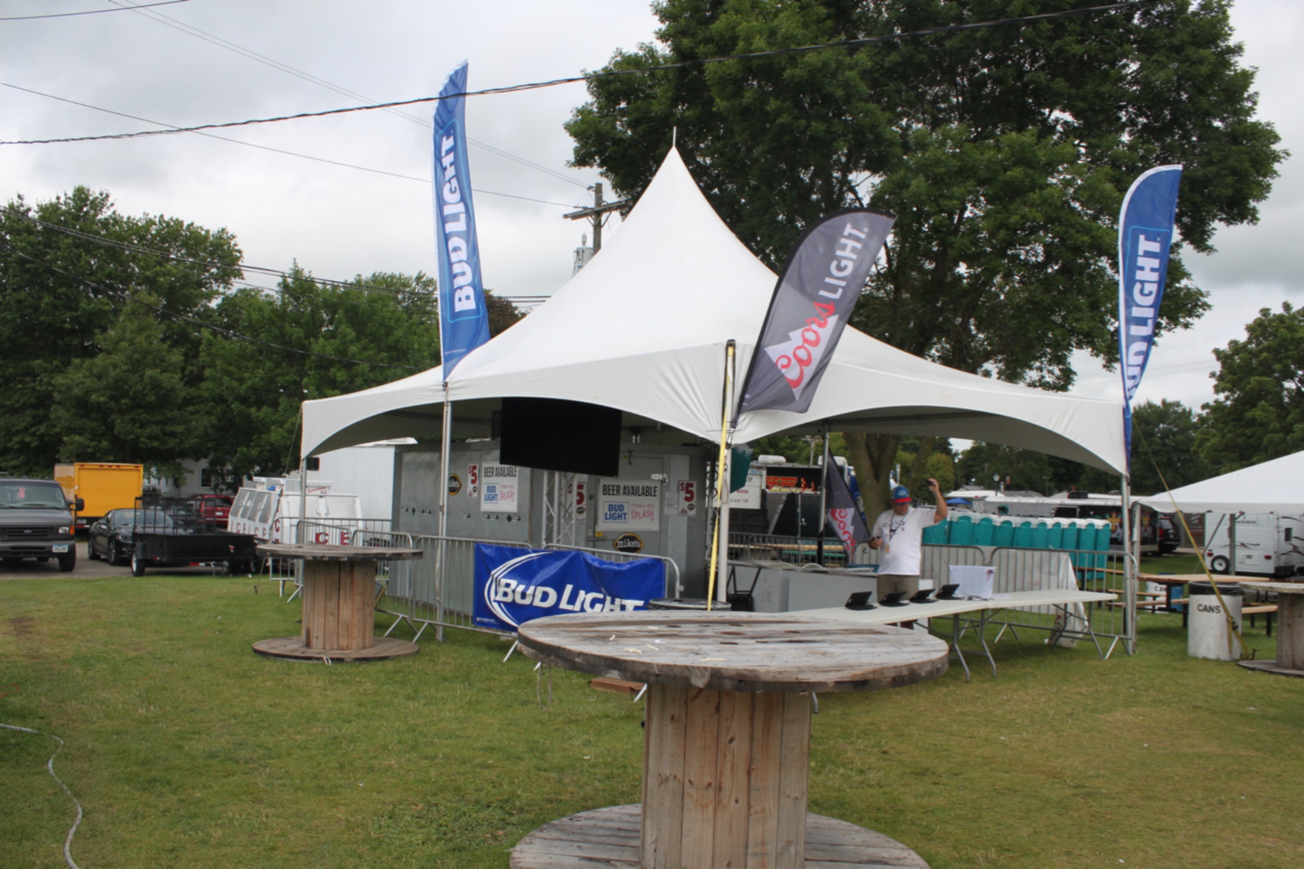 Fountain Beer Tent