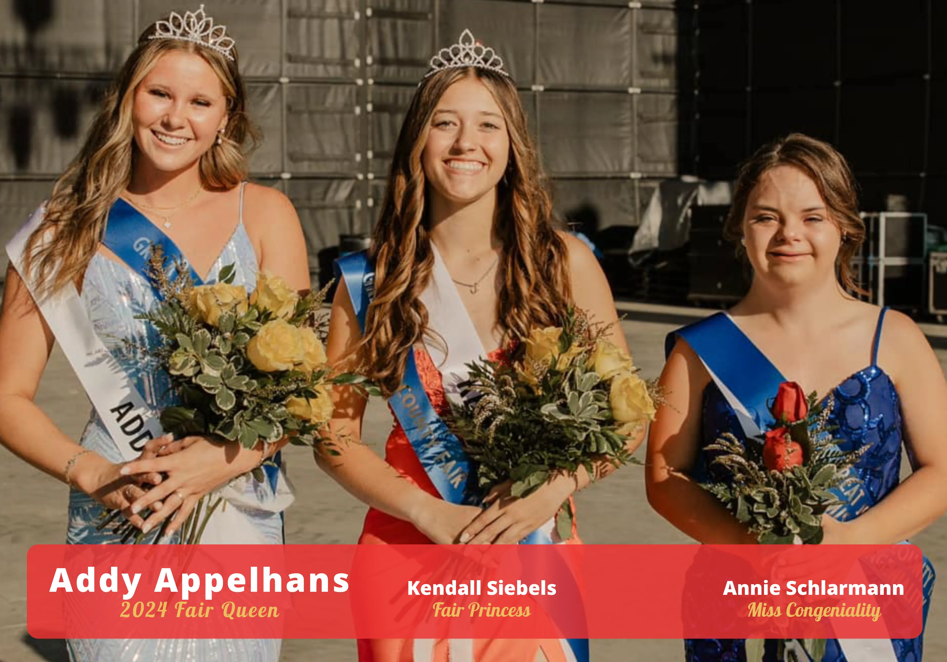 2024 Fair Queen, Princess/Miss Congeniality