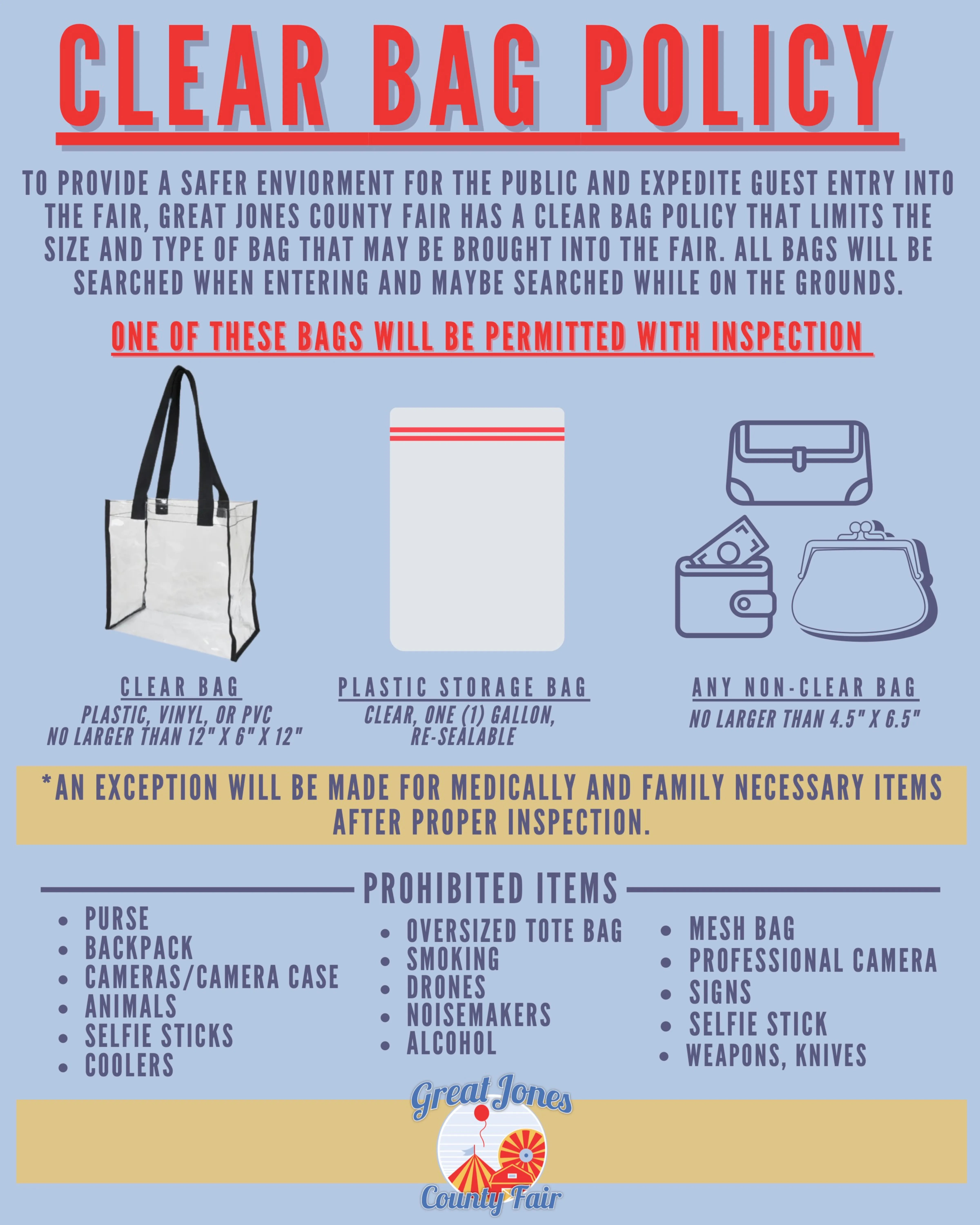 Clear Bag Policy